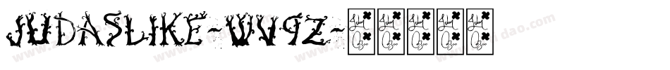 Judaslike-WV9z字体转换