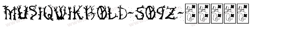 MusiqwikBold-5O9z字体转换