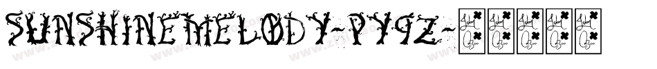 SunshineMelody-PY9Z字体转换