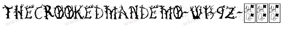 TheCrookedmanDemo-WB9z字体转换