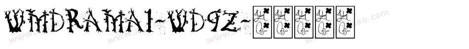 Wmdrama1-wd9Z字体转换