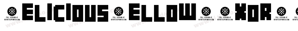 DeliciousYellow-Mxor字体转换