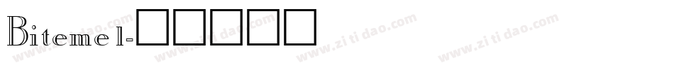 Biteme1字体转换
