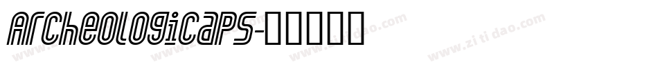 Archeologicaps字体转换