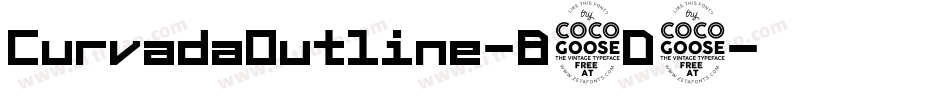 CurvadaOutline-B5D5字体转换