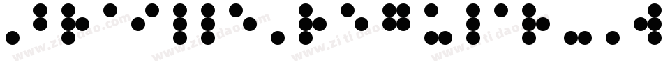 BrailleRegular-W5X9字体转换