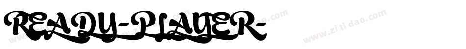 READY-PLAYER字体转换