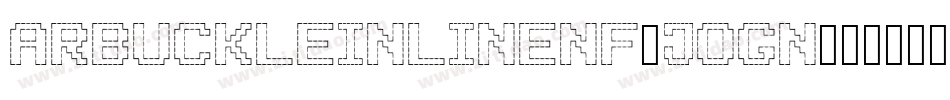 ArbuckleInlineNf-JOGn字体转换