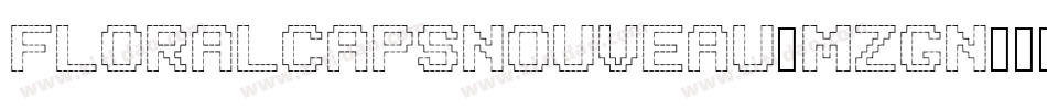 Floralcapsnouveau-MZGn字体转换