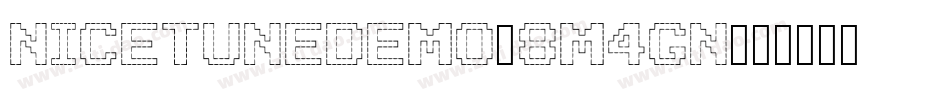 NiceTuneDemo-8M4Gn字体转换