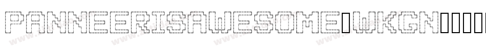 Panneerisawesome-WKGn字体转换