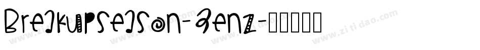 Breakupseason-3enz字体转换