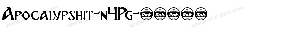 Apocalypshit-n4Pg字体转换