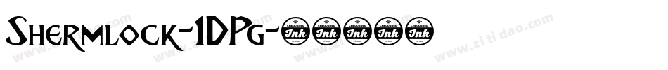 Shermlock-1DPg字体转换