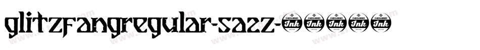 GlitzfangRegular-5A2Z字体转换