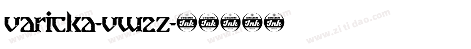 Varicka-VW2z字体转换 Varicka-VW2z字体转换