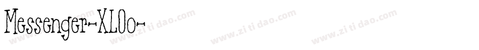 Messenger-XLOo字体转换