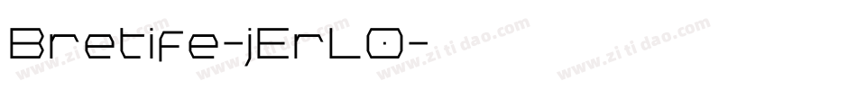 Bretife-jErL0字体转换
