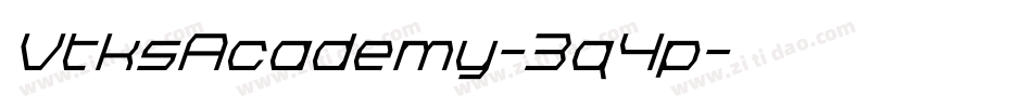 VtksAcademy-3q4p字体转换 VtksAcademy-3q4p字体转换
