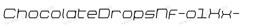 ChocolateDropsNf-o1Xx字体转换