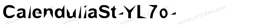 CalenduliaSt-YL7o字体转换