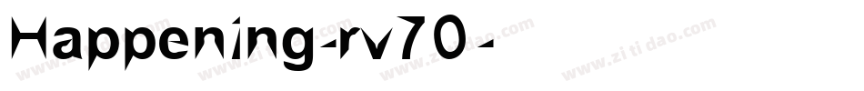 Happening-rv7O字体转换