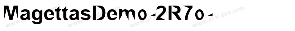 MagettasDemo-2R7o字体转换