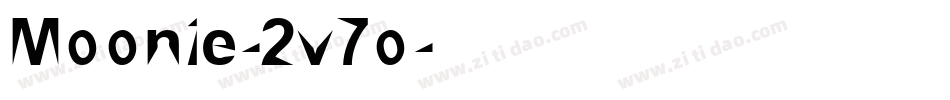 Moonie-2v7o字体转换