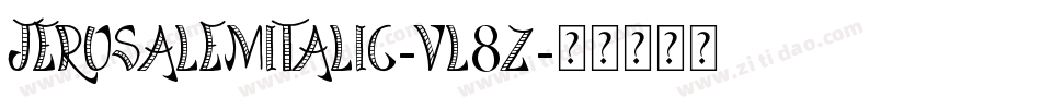 JerusalemItalic-vl8Z字体转换