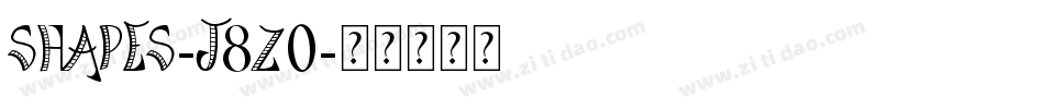 Shapes-j8z0字体转换 Shapes-j8z0字体转换