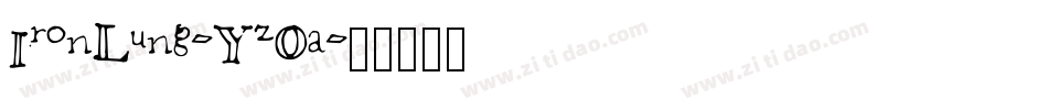 IronLung-YzOa字体转换