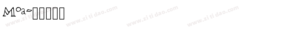 Moa字体转换