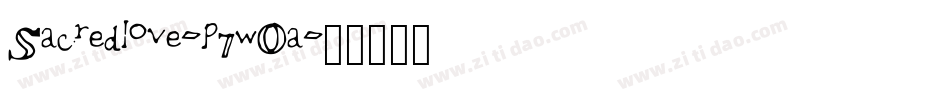 Sacredlove-p7wOa字体转换