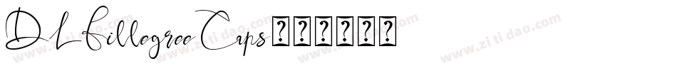 DLFillegreeCaps字体转换