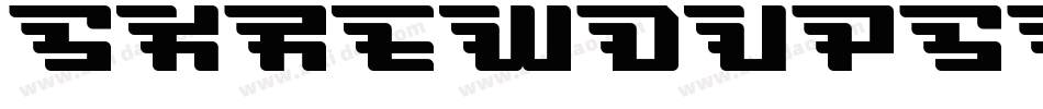 skrewdupsoulz字体转换