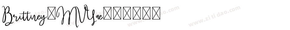 Brittney-MVYae字体转换