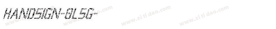 Handsign-0l5G字体转换 Handsign-0l5G字体转换