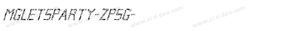 Mgletsparty-zp5G字体转换 Mgletsparty-zp5G字体转换