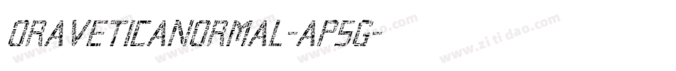 OraveticaNormal-ap5g字体转换