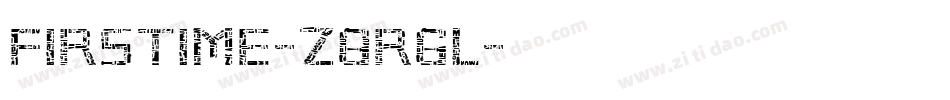Firstime-z8r6L字体转换