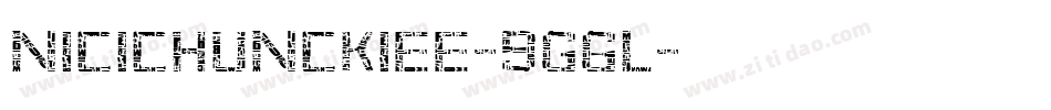 NiciChunckiee-9G6L字体转换