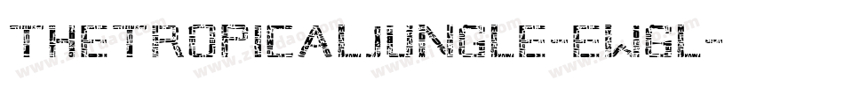 TheTropicalJungle-eW6l字体转换