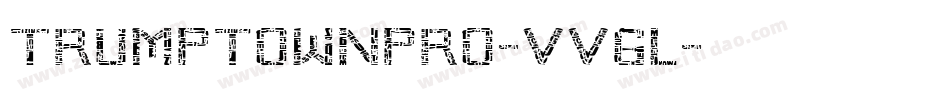 Trumptownpro-VV6l字体转换