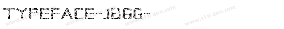 Typeface-jB6G字体转换 Typeface-jB6G字体转换