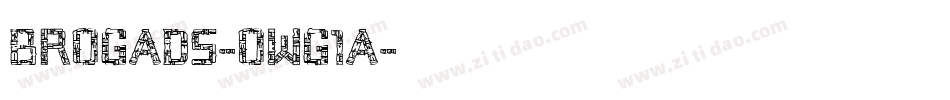 Brogads-owg1A字体转换