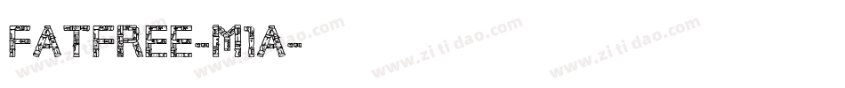 FatFree-m1a字体转换