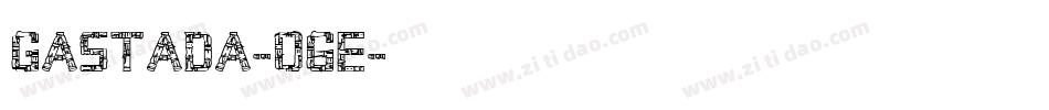 Gastada-O6e字体转换