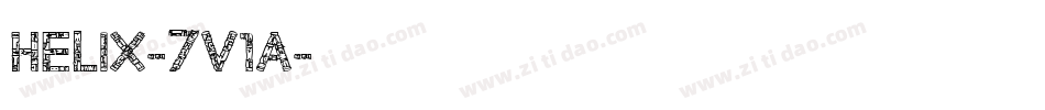 Helix-7v1A字体转换