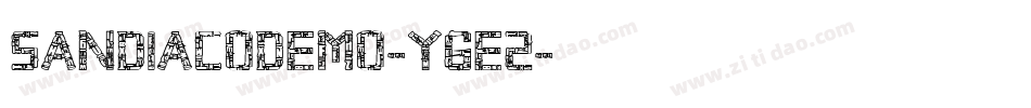 SandiacoDemo-Y6e2字体转换 SandiacoDemo-Y6e2字体转换