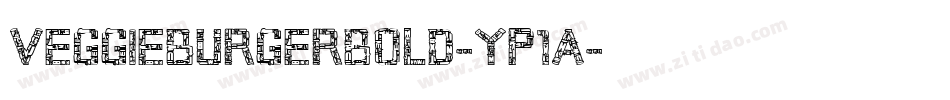 VeggieburgerBold-YP1a字体转换